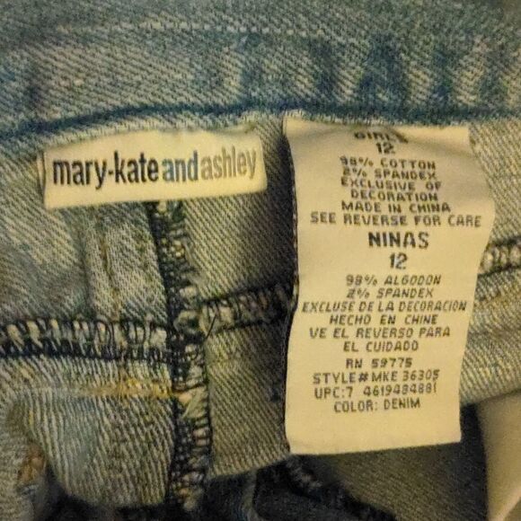 ‎Mary Kate and Ashley Retro denim skirt size 12 - Picture 3 of 6